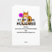 Gelukkige Wereldlemurendag | Laatste vrijdag in ok Kaart (Achterkant)