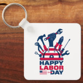 Gelukkige werkdag, Vrijheid van je leven Sleutelhanger (Voorkant)