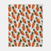 Gelukkige Wortels Fleece Deken (Voorkant)
