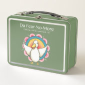 Gelukkige Yaneshwari Metalen Lunchbox (Voorkant)