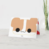 Gelukkige Yummy verjaardag! Kaart (Achterkant)