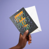 Gelukkige Zaddy's Day Bedankkaart