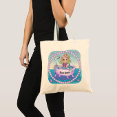 Gelukkige Zeemeermin Bad  Tote Bag (Voorkant (product))