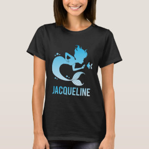 Gelukkige Zeemeermin - Jacqueline Naam T-shirt