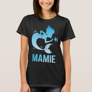Gelukkige zeemeermin - Mamie naam T-shirt