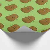 Gelukkige Zoete Aardappel Cadeaupapier (Hoek)