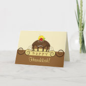 Gelukkige Zoete Chanoeka Feestdagen Kaart (Voorkant)