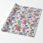 Gelukkige zoete zestien verjaardag cadeaupapier (Uitgerold)