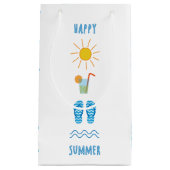 Gelukkige Zomer Gift Bag Klein Cadeauzakje (Voorkant)