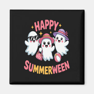 Gelukkige zomer Halloween Grappig Magneet