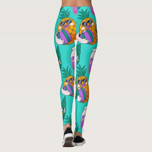 Gelukkige zomer leggings (Achterkant)