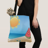 gelukkige zomer tote bag (Dichtbij)