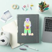 Gelukkige Zomerbeer Sticker (iPad Cover)