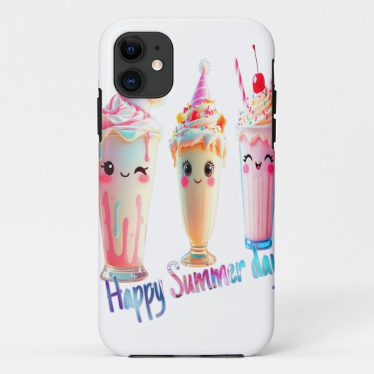 Gelukkige zomerdag Case-Mate iPhone case (Achterkant)