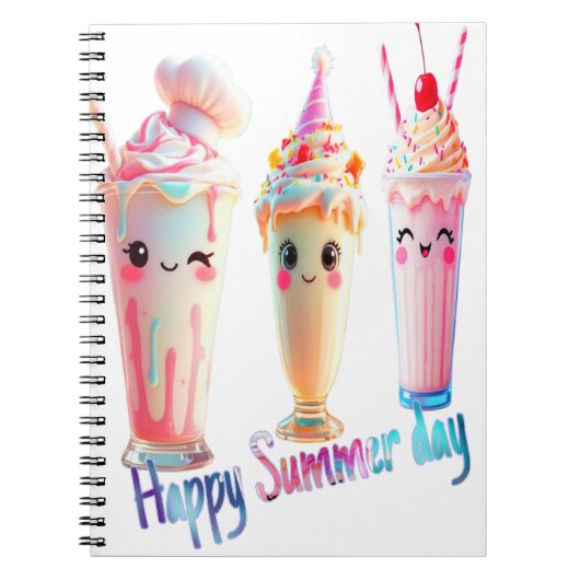 Gelukkige zomerdag notitieboek (Voorkant)