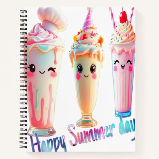 Gelukkige zomerdag notitieboek (Voorkant)