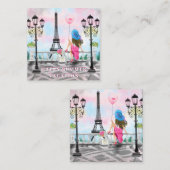 Gelukkige zomervakantie - Ik hou van Parijs - Mooi Notitiekaartje (Voorkant / Achterkant)