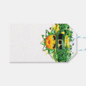 GELUKKIGE ZON! CADEAULABEL (Voorkant (Horizontaal))