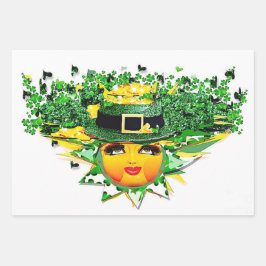 GELUKKIGE ZON! INPAKPAPIER VEL