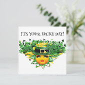 GELUKKIGE ZON! KAART (Staand voorkant)