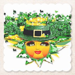 GELUKKIGE ZON! KARTONNEN ONDERZETTERS