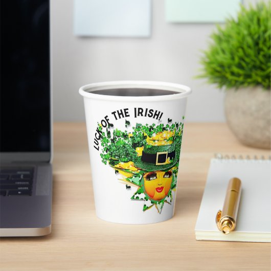 GELUKKIGE ZON! PAPIEREN BEKERS (Insitu)