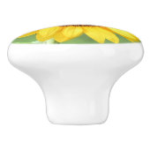 Gelukkige Zonnebloem Ceramische Knob Keramische Knop (Zijkant)