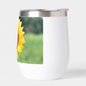 Gelukkige Zonnebloem Thermische Tumbler (Links)