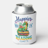 Gelukkiger Als Ik Aan Het Lezen Ben Blikjeskoeler (Blikje Voorkant)