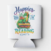 Gelukkiger Als Ik Aan Het Lezen Ben Blikjeskoeler (Achterkant)