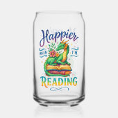 Gelukkiger als ik lees blikvorm glas (Achterkant)