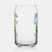 Gelukkiger als ik lees blikvorm glas (Links)