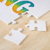 Gelukkiger als ik lees legpuzzel (Zijkant)