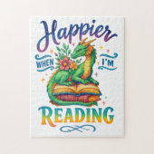 Gelukkiger als ik lees legpuzzel (Verticaal)