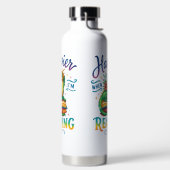 Gelukkiger als ik lees waterfles (Links)