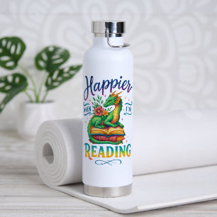Gelukkiger als ik lees waterfles