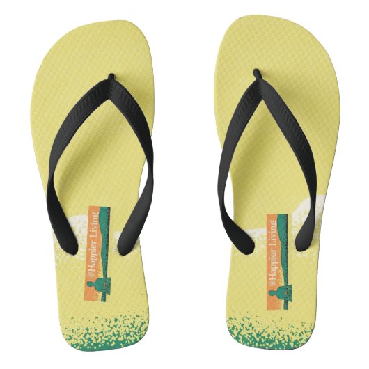 GELUKKIGER LEVENDE TEENSLIPPERS (Voetbed)