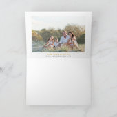 Gelukkigsre Feestdagen Kaart (Binnen)