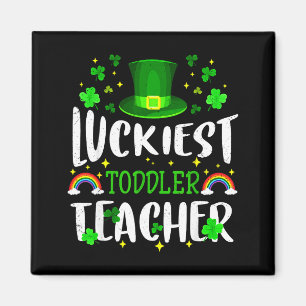 Gelukkigst peuters leraren st patricks day leprech magneet