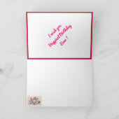 Gelukkigst Verjaardags Motivatiekaart Kaart (Binnen)