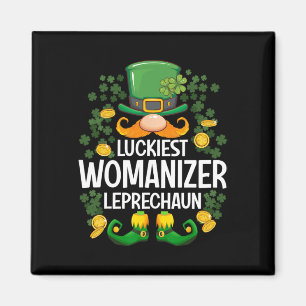 Gelukkigst Vrouwenversierder Kabouter St. Patrick' Magneet
