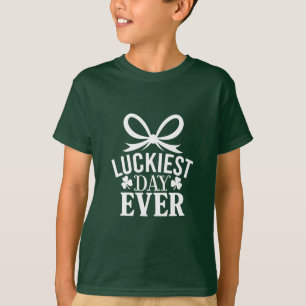 Gelukkigste Dag Ooit St. Patrick's Dag Iers Geluk T-shirt