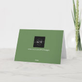 Gelukkigste Feestdagen Poinsettias (Achterkant)