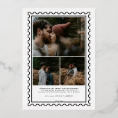 Gelukkigste Feestdagen Stempel familie Foto (Achterkant)