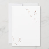 Gelukkigste Feestdagen Sterren Pine Tree Foto Aankondiging (Achterkant)