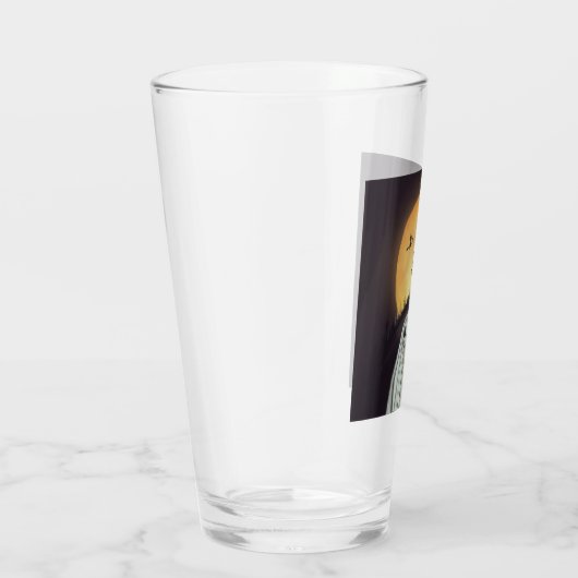 Gelukkigste Halloween bier mok Glas (Rechts)