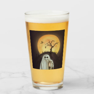 Gelukkigste Halloween bier mok Glas