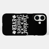 Gelukkigste leraar ooit geeft les op St. Patrick's Case-Mate iPhone Case (Achterkant (horizontaal))