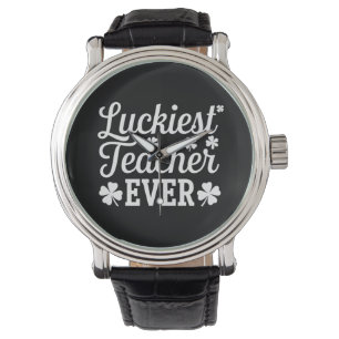 Gelukkigste leraar ooit geeft les op St. Patrick's Horloge