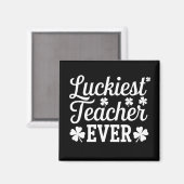 Gelukkigste leraar ooit geeft les op St. Patrick's Magneet (Voorkant / Achterkant)